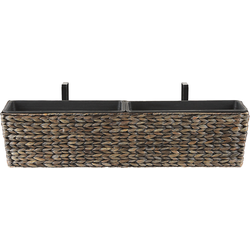 KAWALA - Plantenbak - Bruin - 80 cm - Waterhyacinth