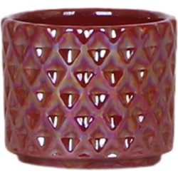 Kolibri Home | Diamond pearl sierpot - Red - Ø6cm