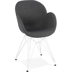 ATOL moderne stoel 575x59x85 cm Grijs