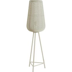 Light&living Vloerlamp driepoot Ø37x135 cm ADETA mat crème