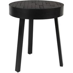 ANLI STYLE Side Table Suri Round Black