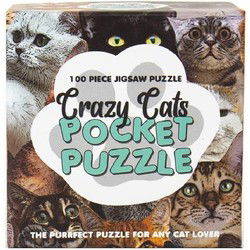 Gift Republic Pocket Puzzles - Gekke Katten