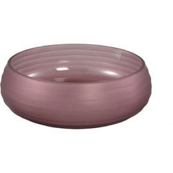 PTMD Vaas Nadah - 30x30x10 cm - Glas - Roze