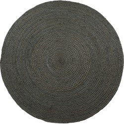 Jute vloerkleed - Rond Naturel Groen - Jute vloerkleed - Rond Naturel Groen