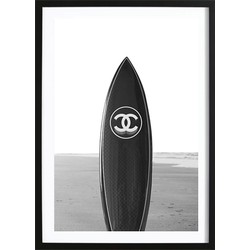 Black Chanel Board Poster (21x29,7cm)