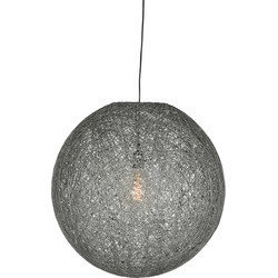 LABEL51 Hanglamp Twist - Grijs - Vlas - L