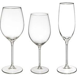 5five Wijnglazen - 18 st - champagneglazen - 210/410/540 ml - Wijnglazen
