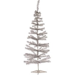 Krist+ Kunst kerstboom - klein - zilver - 120 cm - Kunstkerstboom