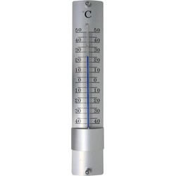 Thermometer buiten - metaal - 21 cm - Buitenthermometers