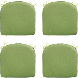 Madison -  Zitkussen Rib lime - Ca. 46x48 cm - Set van 4