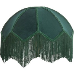 Light & Living - kap - Malacia - groen - raffia velours stof - Ø 35cm - E27 - 3906876