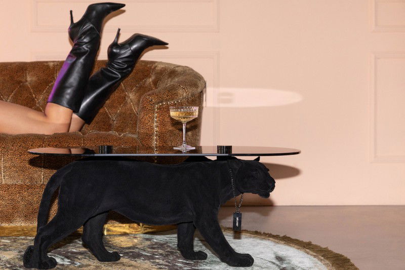 BOLD MONKEY Dope as Hell Coffee Table All Black - 