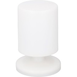 Tafellamp wit voor binnen/buiten 23 cm - Tafellampen