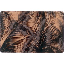 Unique Living | Placemat Nica | Rechthoekig | Polyester | Zwart | 30x45cm