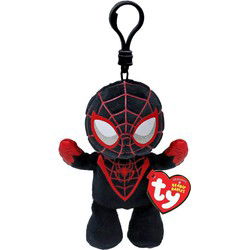 TY Beanie Babies Clip Marvel Knuffel Spiderman Miles Morales 12 cm