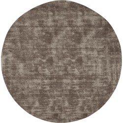 MUST Living Carpet La Belle round medium,Ø200 cm, sage green, 100% viscose