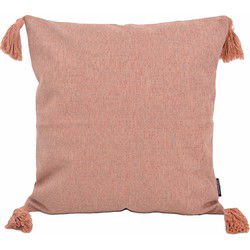 Tassle Washed Pink | 45 x 45 cm | Kussenhoes | Katoen