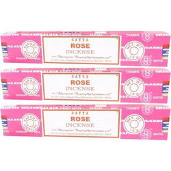 36 Nag Champa wierookstokjes Rose 15 gram - Wierookstokjes