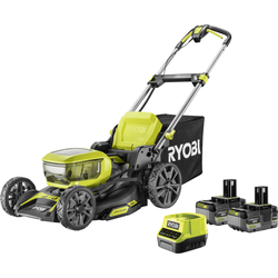 Brushless 46cm grasmaaier 2x5.0ah 18V