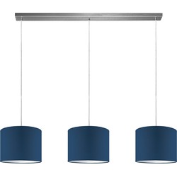 hanglamp beam 3 bling Ø 25 cm - blauw