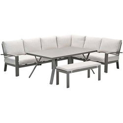Garden Impressions Camilo lounge dining set 6-delig - desert sand