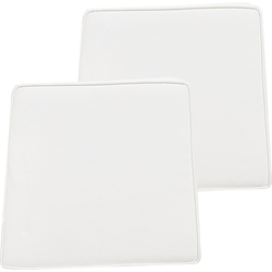 Beliani TERNI - Zitkussen-Wit-Polyester