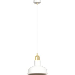 Industriële hanglamp Silvestri Wit