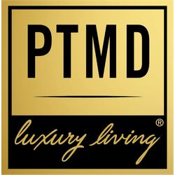 PTMD Horn Poly bruine tafellamp maat in cm: 28 x 14 x 29