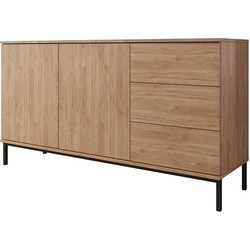 Meubella Dressoir Queen - Eiken - 150 cm