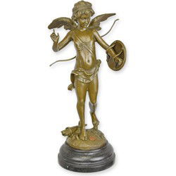 A BRONZE SCULPTURE CALLED ALERTE