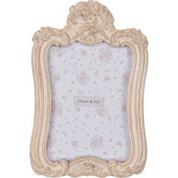 Clayre & Eef Fotolijst Beige Kunststof