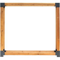 Westmann HaardHout Houtopslag Houtrek WMKR3030 - Brandhoutrek 198x40x180 cm