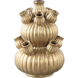PTMD Miquette Gold ceramic pot layers with tubes S