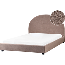 VAUCLUSE - Waterbed - Taupe - 140 x 200 cm - Bouclé