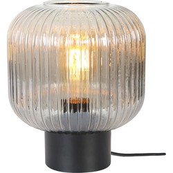 Tafellamp Linnea - Zwart - Ø20cm