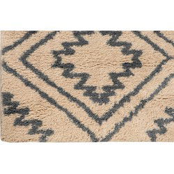 Vloerkleed Polyester - Beige - 200x300cm - Kleed Verona