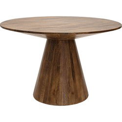 Kick eettafel Joe - 120cm - Bruin