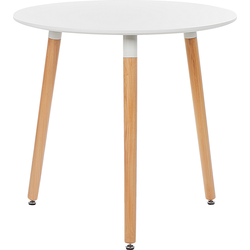 Beliani BOMA - Eettafel-Wit-MDF
