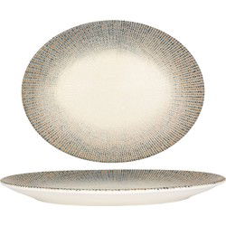 Bonna Serveerschaal - Sway - Porselein - 31x14 cm - set van 2