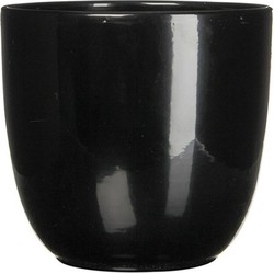 5 stuks - Bloempot Pot rond es/7 tusca 7.5 x 8.5 cm zwart Mica
