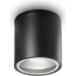 Ideal Lux - Gun - Plafondlamp - Aluminium - GU10 - Zwart