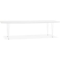 Witte eettafel HUSKI wit