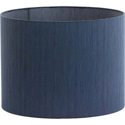 Light & Living - kap - Harper - blauw - textiel - Ø 40cm - E27 - 2240983