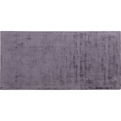 GESI - Laagpolig vloerkleed - Grijs - 80 x 150 cm - Viscose