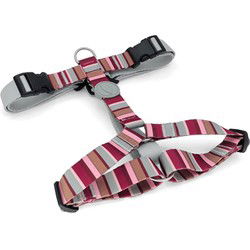MORSO HONDENTUIG H-TUIG GERECYCLED SKYLINE ROOD / ROZE 70-100X2,5 CM