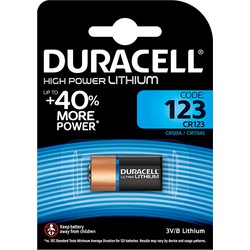 Duracell Ultra Batterij, 123A, 3V, Niet Oplaadbaar