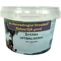 DIERENDROGIST SPERMA OPTIMALISEREN CAPSULES 150 ST