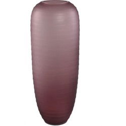 PTMD Vaas Nadah - 14x16x42 cm - Glas - Roze