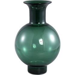 PTMD Nory Vaas - 27,5 x 27,5 x 43 cm  - Glas - Groen