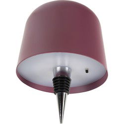 Leitmotiv - Bottle Lamp Cone Hat LED - Dark mauve